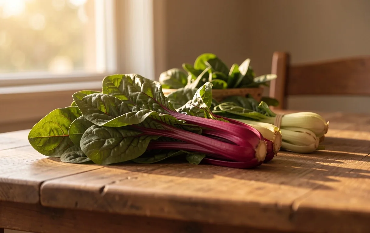 Verduras de hoja verde